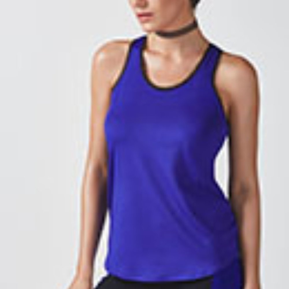 Fabletics Mosa Racerback Tank Indigo - Picture 3 of 3